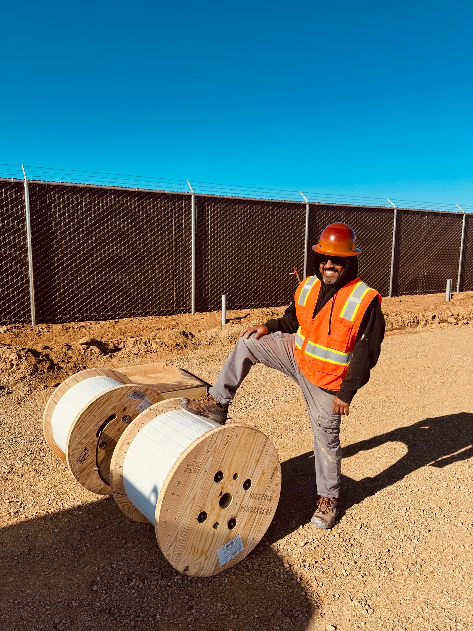 Fiber optic installation by Lattis Networks, Central Coast CA